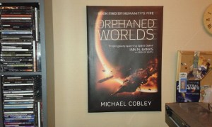 09 cds to the left of him